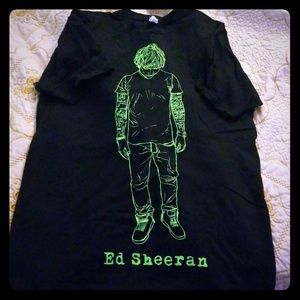 Ed Sheeran official X Tour tee